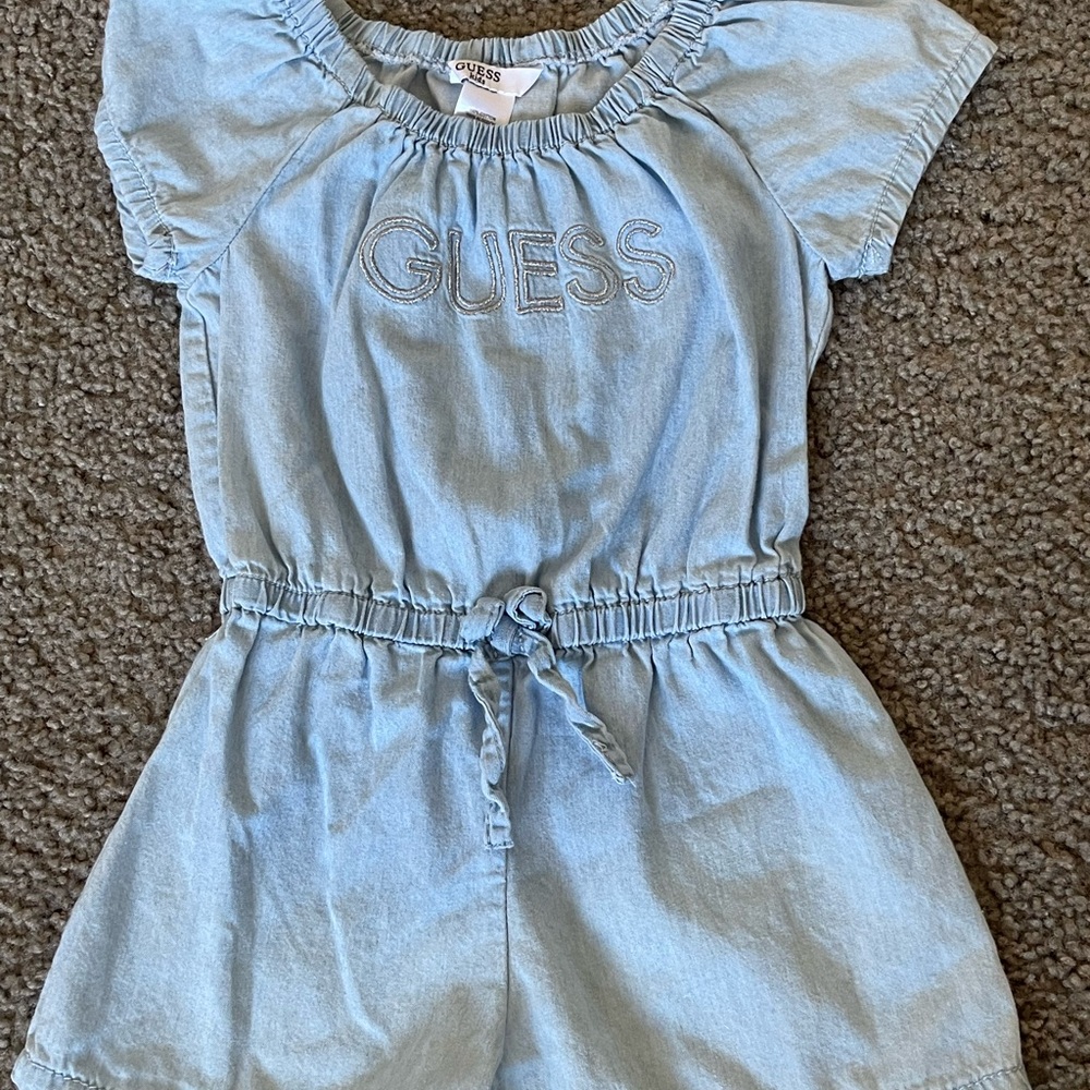 GUESS Sky Blue Kids Romper